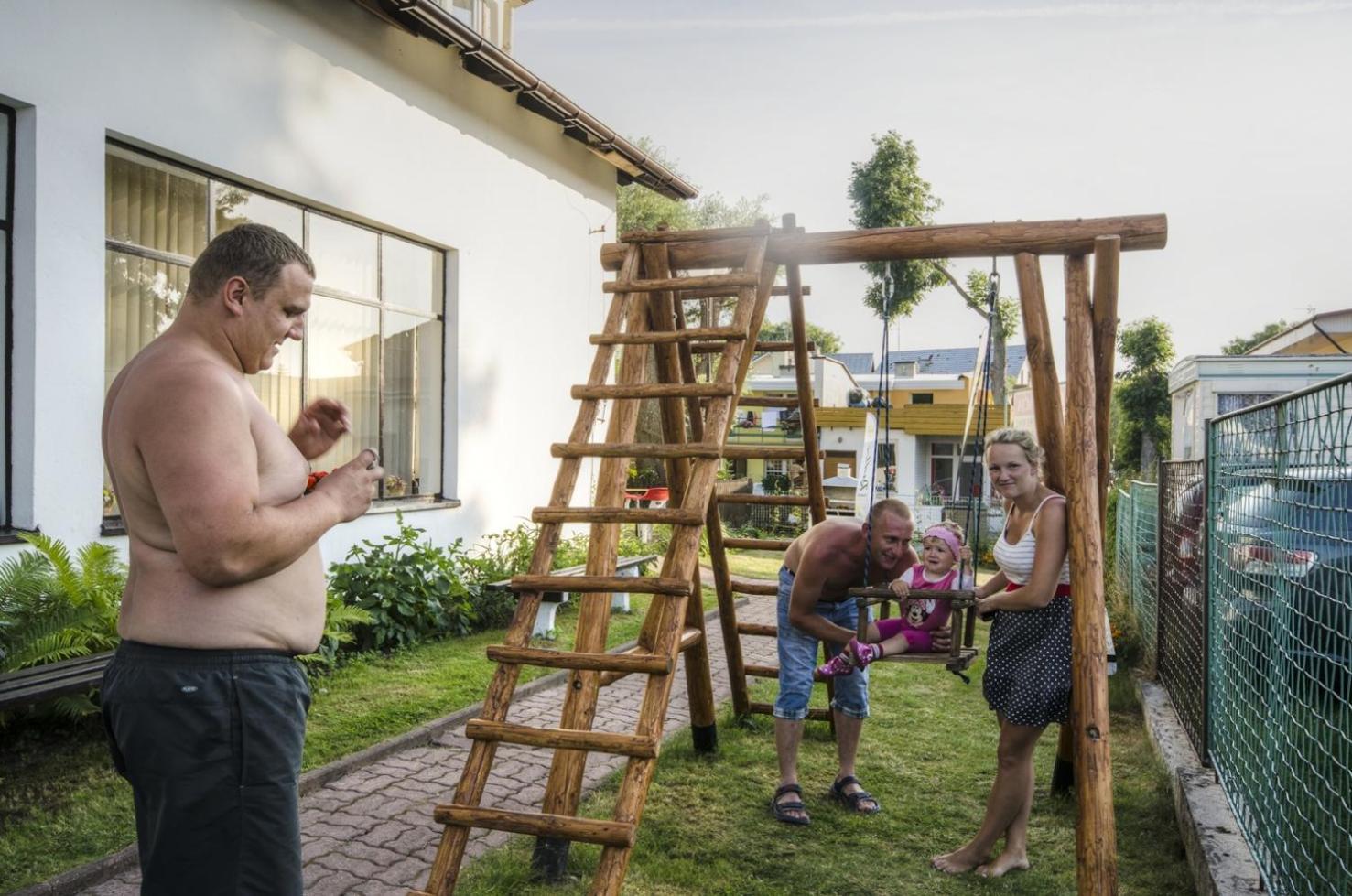 Zibi I Pod Topolami Łazy Esterno foto